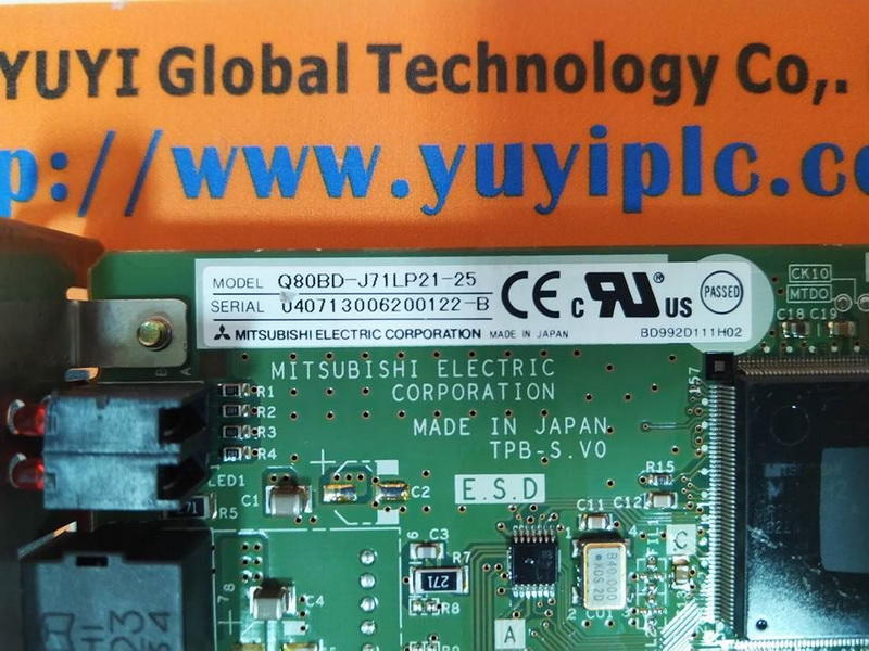 MITSUBISHI Q80BD-J71LP21-25 PCI INTERFACE CARD - PLC DCS